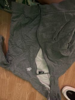 Nike Grey Full-Zip Sweatshirt