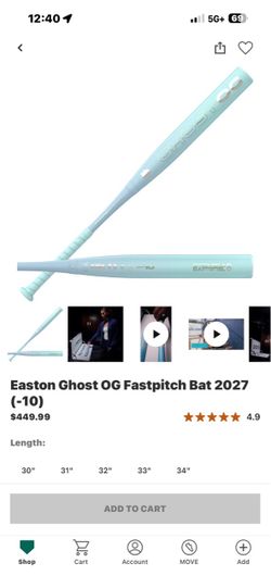Easton Ghost OG Fastpitch Bat 2027 (-10)