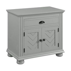 FREE SAME DAY DELIVERY New Conaughey White 1-Drawer 28” Nightstands (2 pcs.)