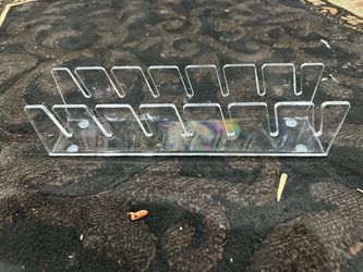 All new 2 pack acrylic cap holder 7 slots hat organizer