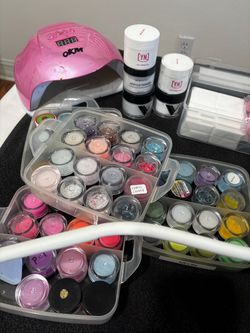 Acrylic nail supplies