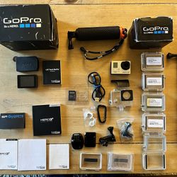 GoPro Hero3+ Silver Edition with tons of Accessories