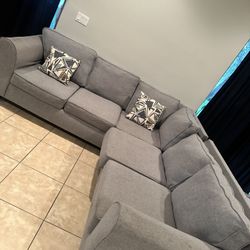 Light Grey Sofa 