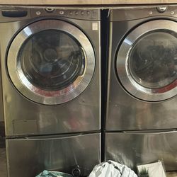 Washer and dryer