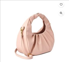 Moon Handbag Modern Ligh Pink pale