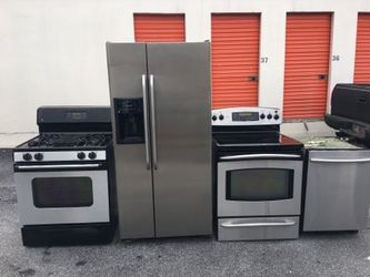 GE Samsung kitchen set