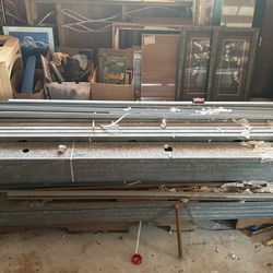 Galvanised Steel 25 Gauge Studs of 6”- 9 feet Plus 20 Pieces  total 7 packs