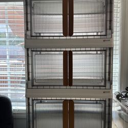 Large Stackable Cabinets Storage