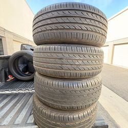 235/60/17 Delinte DH2 80%+ Tread (4)