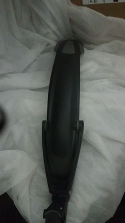 Mountain bike removable mud flap