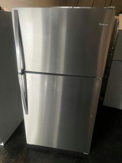 Whirlpool Top Freezer Refrigerator Stainless Steel