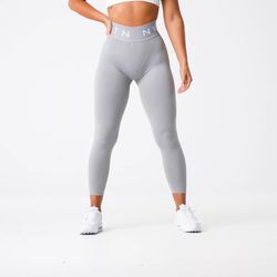 NVGTN Light Grey Sport Seamless Leggings