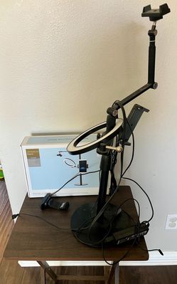Viozon Selfie Desktop Live Stand with Ring Light