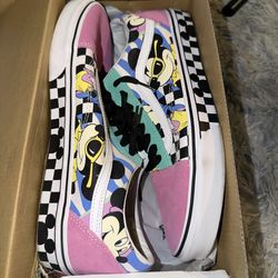 Vans Old Skool “Disney 80’s Mickey” Sz 10.5