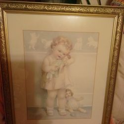 Beautiful Large Picture In Nice Frame