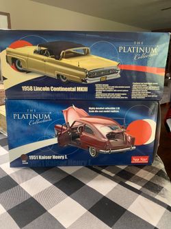 1:18 Scale Sun Star Platinum Die Cast  see description $