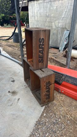 Sears wooden crates