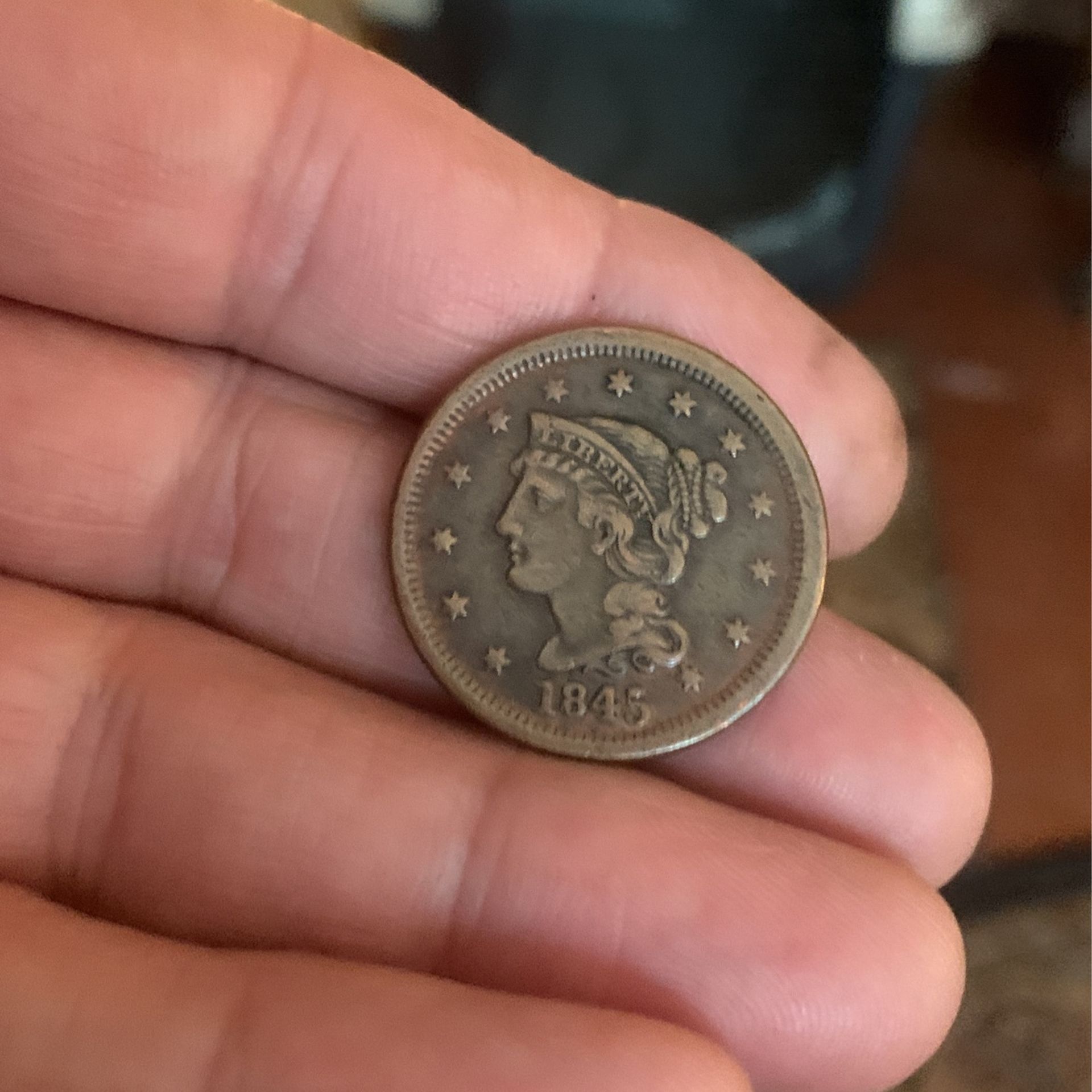 1845 Large Cent