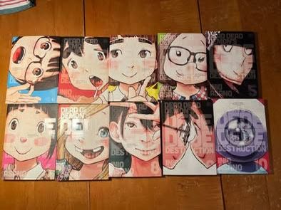 Dead Dead Demon's Dededede Destruction Manga Set Vol. 1-10
