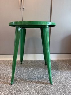 Green Metal Indoor/Outdoor Table