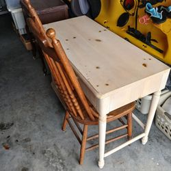 Desk And Chair