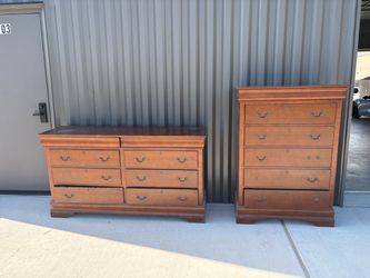 Real solid wood dressers