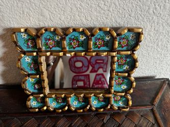 Small Mirror with decorated frame