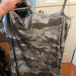 Women’s camouflage blouse