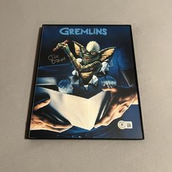 Gremlins (1984) Joe Dante (Director) Authentic Autographed 8x10 Framed Photo