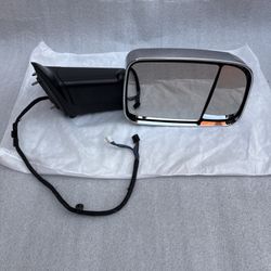 2015-2018 Ram 2500 / 3500 Right Side Chrome Tow Mirror OEM