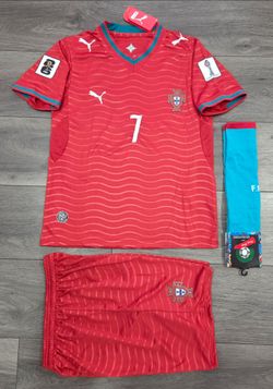 KIDS PORTUGAL RONALDO WORLD CUP SOCCER JERSEY