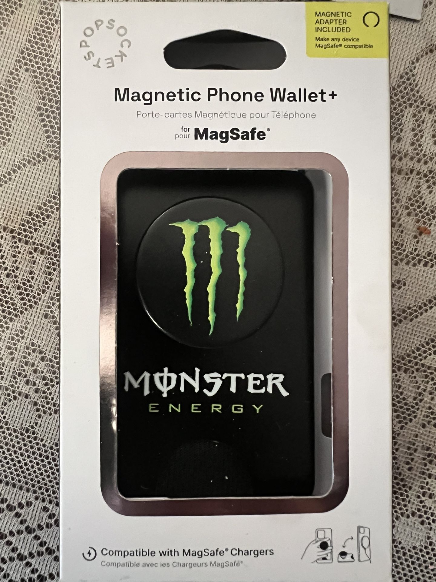Monster Energy Magnetic Phone Wallet
