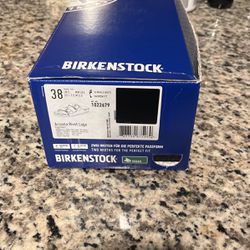 Arizona Rivet Eggshell Birkenstocks Size 38