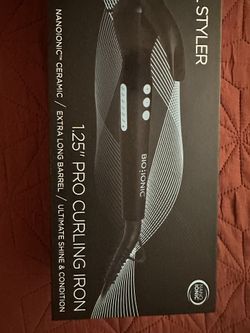 Bio Ionic Long Barrel Styler Curling Iron 1.25