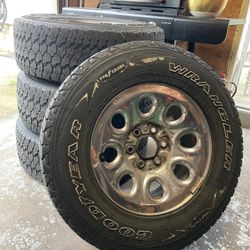 GOOD YEAR PRO GRADE WRANGLER TIRES 