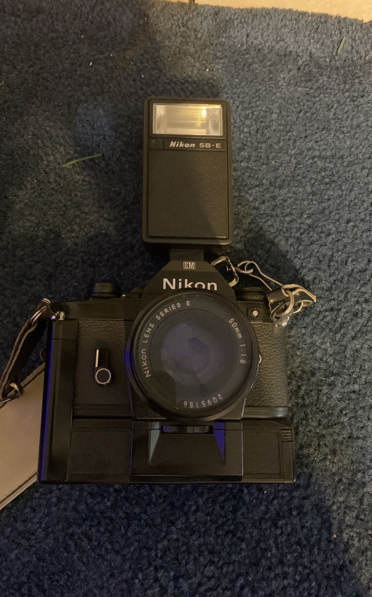 Nikon Camera With Attachments And Tripod