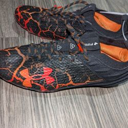 Football cleats size 13 under armour Men's black and red