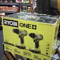 RYOBI ONE +18V 2 - TOOL COMBO KIT