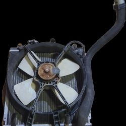 2000 Honda Civic Radiator with Cooking Fan