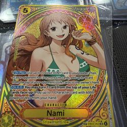 One piece Nami EB-03 SP near mint