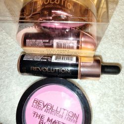 Blush, Setting Power And Liquid Highlighter 