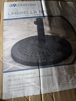 Four seasons umbrella base 40lb