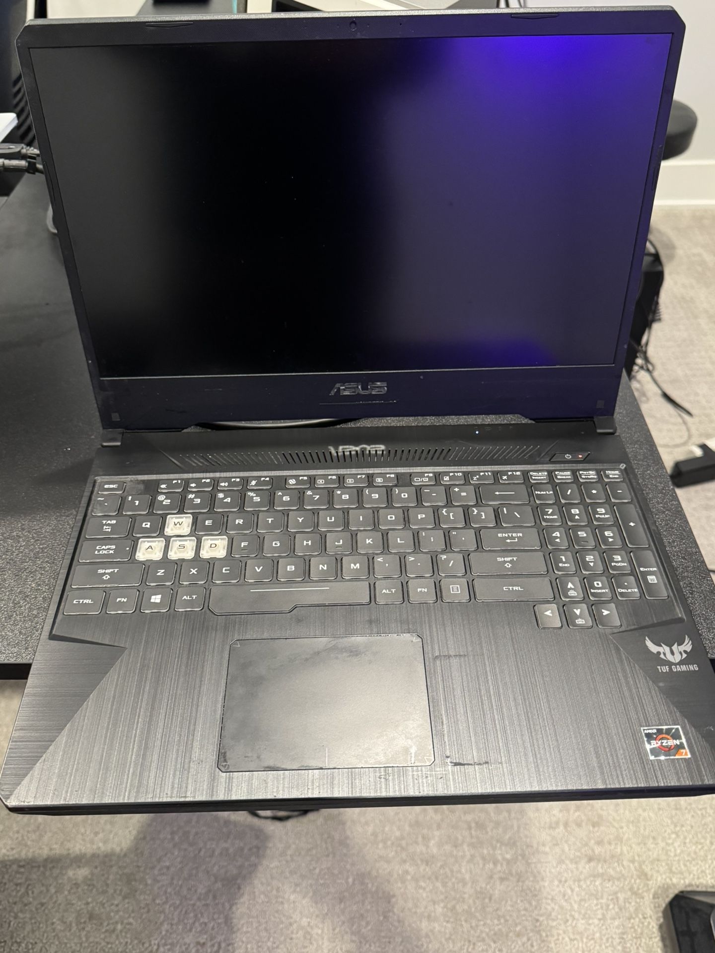 ASUS TUF Gaming Laptop | 2060 NVIDIA GPU, RYZEN 7, 512 GB SSD, 16GB RAM | 