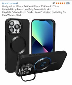 showdd Black MagSafe Case for iPhone 13/14 Pro Max