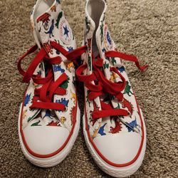 Size 1 Converse Dino Shoes