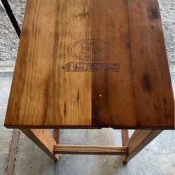 49ers Bar Table