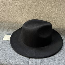 Black Womens Fedora 