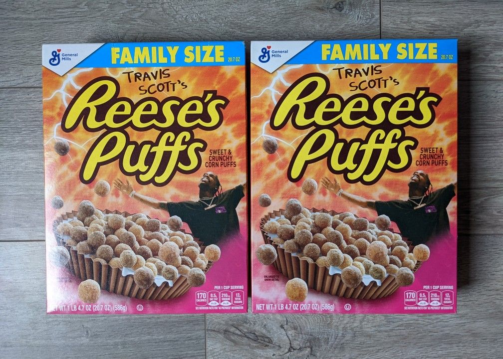 Travis Scott Collectable Cereal Box
