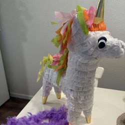 BIRTHDAY Crown, NEW piñata and Purple boa!!