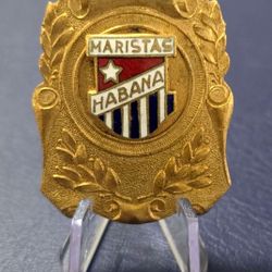 Medalla Colegio Maristas-havana-cuba